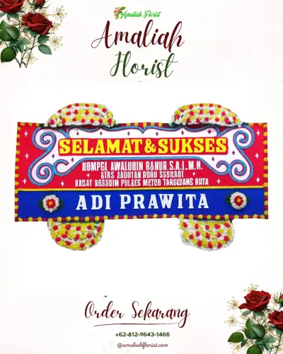 Karangan Bunga Ucapan Selamat ambit